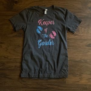 Keeper of the gender custom t-shirt